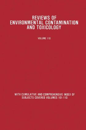 Ware |  Reviews of Environmental Contamination and Toxicology | Buch |  Sack Fachmedien