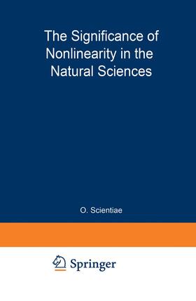 Mintz |  The Significance of Nonlinearity in the Natural Sciences | Buch |  Sack Fachmedien