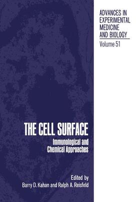 Kahan |  The Cell Surface | Buch |  Sack Fachmedien