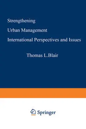 Blair |  Strengthening Urban Management | eBook | Sack Fachmedien