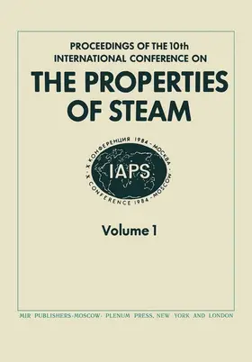 Aleksandrov / Sytchev |  Proceedings of the 10th International Conference on the Properties of Steam | Buch |  Sack Fachmedien