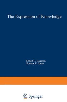 Spear / Isaacson |  The Expression of Knowledge | Buch |  Sack Fachmedien