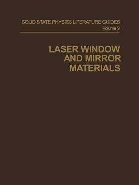 Battle / Keesee / Connolly |  Laser Window and Mirror Materials | Buch |  Sack Fachmedien