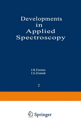 Ziomek / Ferraro |  Developments in Applied Spectroscopy | Buch |  Sack Fachmedien