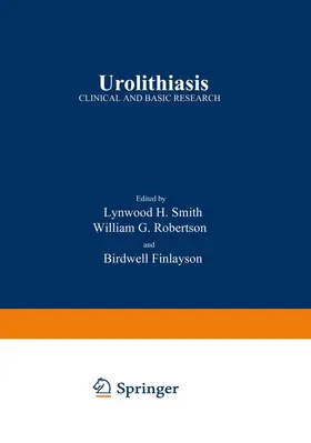 Smith |  Urolithiasis | Buch |  Sack Fachmedien