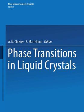 Martellucci / Chester |  Phase Transitions in Liquid Crystals | Buch |  Sack Fachmedien