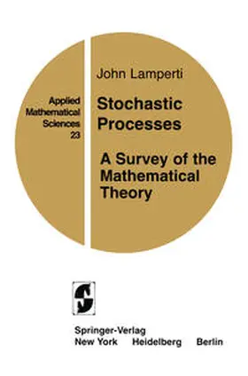 Lamperti |  Stochastic Processes | eBook | Sack Fachmedien