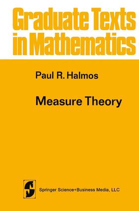 Halmos |  Measure Theory | Buch |  Sack Fachmedien