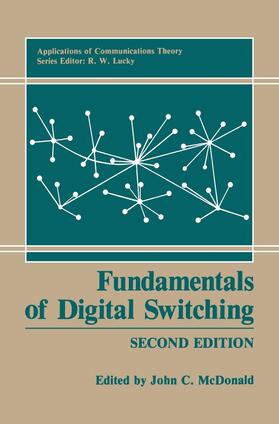 McDonald |  Fundamentals of Digital Switching | Buch |  Sack Fachmedien