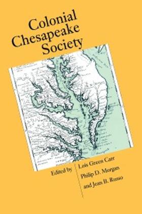 Carr / Morgan / Russo |  Colonial Chesapeake Society | eBook | Sack Fachmedien