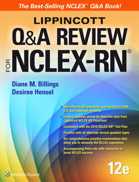 Billings / Hensel |  Lippincott Q&A Review for Nclex-RN | Buch |  Sack Fachmedien