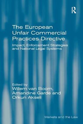 Boom / Garde |  The European Unfair Commercial Practices Directive | Buch |  Sack Fachmedien