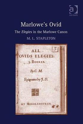 Stapleton |  Marlowe's Ovid | Buch |  Sack Fachmedien
