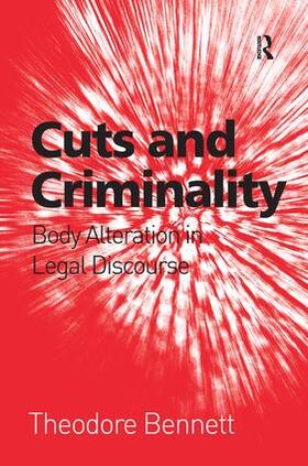 Bennett |  Cuts and Criminality | Buch |  Sack Fachmedien