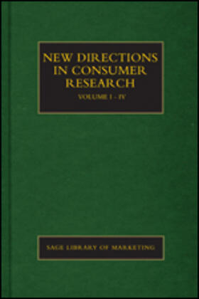 Hewer / Hamilton / Jafari | New Directions in Consumer Research | Buch | 978-1-4739-1153-6 | sack.de