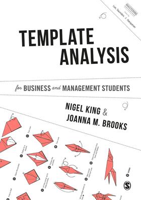King / Brooks |  Template Analysis for Business and Management Students | Buch |  Sack Fachmedien