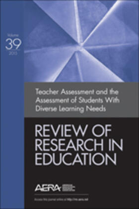 Faltis / Abedi |  Teacher Assessment and the Assessment of Students with Diverse Learning Needs: Review of Research in Education | Buch |  Sack Fachmedien