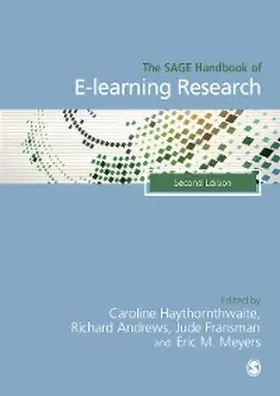 Haythornthwaite / Andrews / Fransman |  The SAGE Handbook of E-learning Research | eBook | Sack Fachmedien