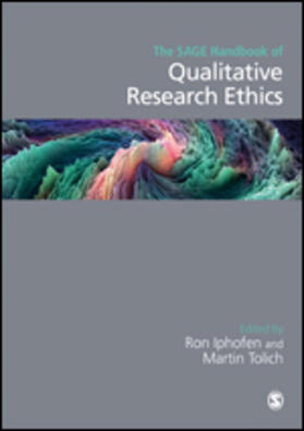 Iphofen / Tolich |  The SAGE Handbook of Qualitative Research Ethics | Buch |  Sack Fachmedien