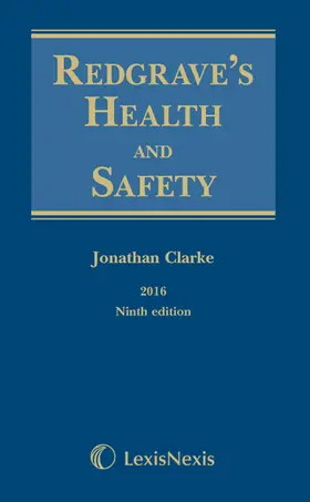 Clarke / Ford / Smart |  Redgrave's Health and Safety | Buch |  Sack Fachmedien