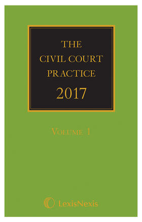  The Civil Court Practice 2017 | Buch |  Sack Fachmedien