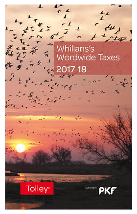  Whillans's Worldwide Taxes 2017-18 | Buch |  Sack Fachmedien
