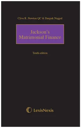 Newton / Nagpal |  Jackson's Matrimonial Finance Tenth edition | Buch |  Sack Fachmedien