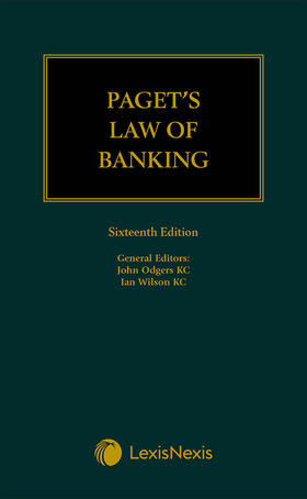  Paget's Law of Banking | Buch |  Sack Fachmedien