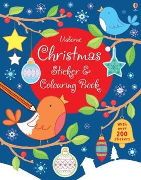 Greenwell |  Christmas Sticker and Colouring Book | Buch |  Sack Fachmedien