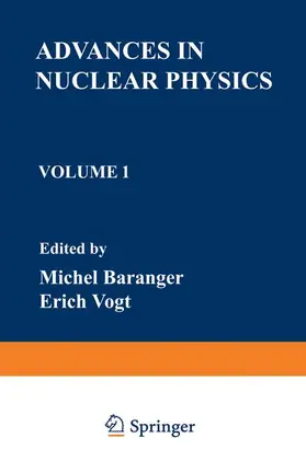 Vogt / Baranger |  Advances in Nuclear Physics | Buch |  Sack Fachmedien