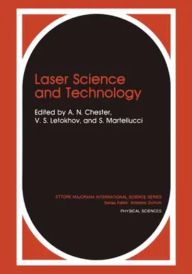 Chester / Martellucci / Letokhov |  Laser Science and Technology | Buch |  Sack Fachmedien