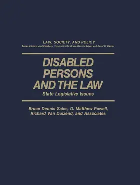 Sales / Van Duizend / Powell |  Disabled Persons and the Law | Buch |  Sack Fachmedien