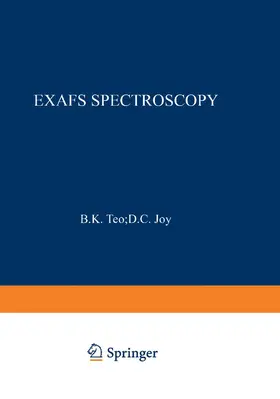 Joy / Teo |  EXAFS Spectroscopy | Buch |  Sack Fachmedien