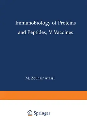 Atassi |  Immunobiology of Proteins and Peptides V | Buch |  Sack Fachmedien