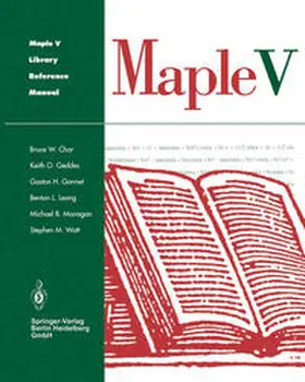 Char / Geddes / Gonnet |  Maple V Library Reference Manual | eBook | Sack Fachmedien