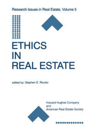 Roulac |  Ethics in Real Estate | eBook | Sack Fachmedien