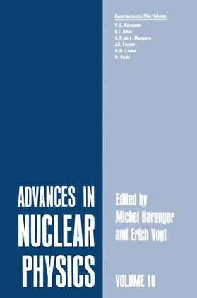 Vogt / Baranger |  Advances in Nuclear Physics | Buch |  Sack Fachmedien