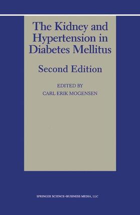 Mogensen |  The Kidney and Hypertension in Diabetes Mellitus | Buch |  Sack Fachmedien