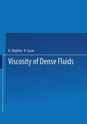 Stephan |  Viscosity of Dense Fluids | Buch |  Sack Fachmedien