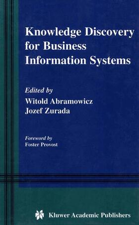 Zurada / Abramowicz |  Knowledge Discovery for Business Information Systems | Buch |  Sack Fachmedien