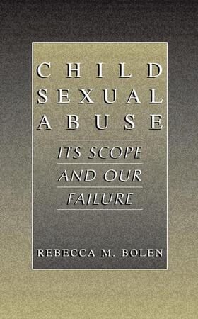 Bolen |  Child Sexual Abuse | Buch |  Sack Fachmedien