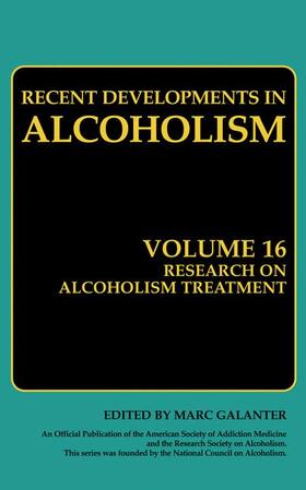 Galanter |  Research on Alcoholism Treatment | Buch |  Sack Fachmedien