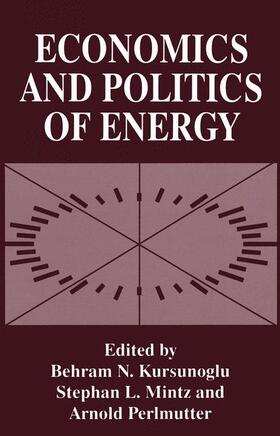 Kursunogammalu / Perlmutter / Mintz |  Economics and Politics of Energy | Buch |  Sack Fachmedien