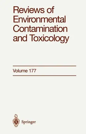 Ware |  Reviews of Environmental Contamination and Toxicology | Buch |  Sack Fachmedien