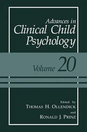 Ollendick / Prinz |  Advances in Clinical Child Psychology | eBook | Sack Fachmedien