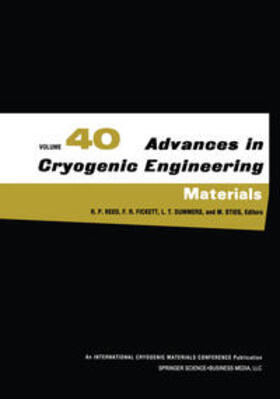 Reed / Fickett / Summers |  Advances in Cryogenic Engineering Materials | eBook | Sack Fachmedien