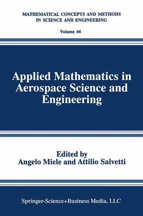 Salvetti / Miele |  Applied Mathematics in Aerospace Science and Engineering | Buch |  Sack Fachmedien