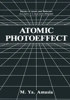 Amusia |  Atomic Photoeffect | eBook | Sack Fachmedien