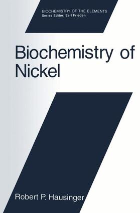 Hausinger |  Biochemistry of Nickel | Buch |  Sack Fachmedien