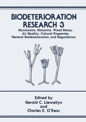 O'Rear / Llewellyn |  Biodeterioration Research | Buch |  Sack Fachmedien